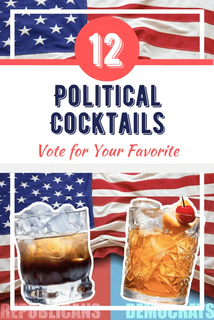 12 political cocktails vote for your favorite (2020).