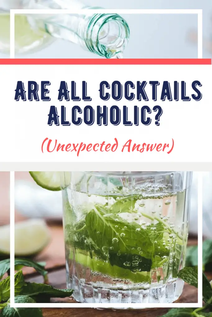 Are all cocktails alcoholic? (unexpected answer).