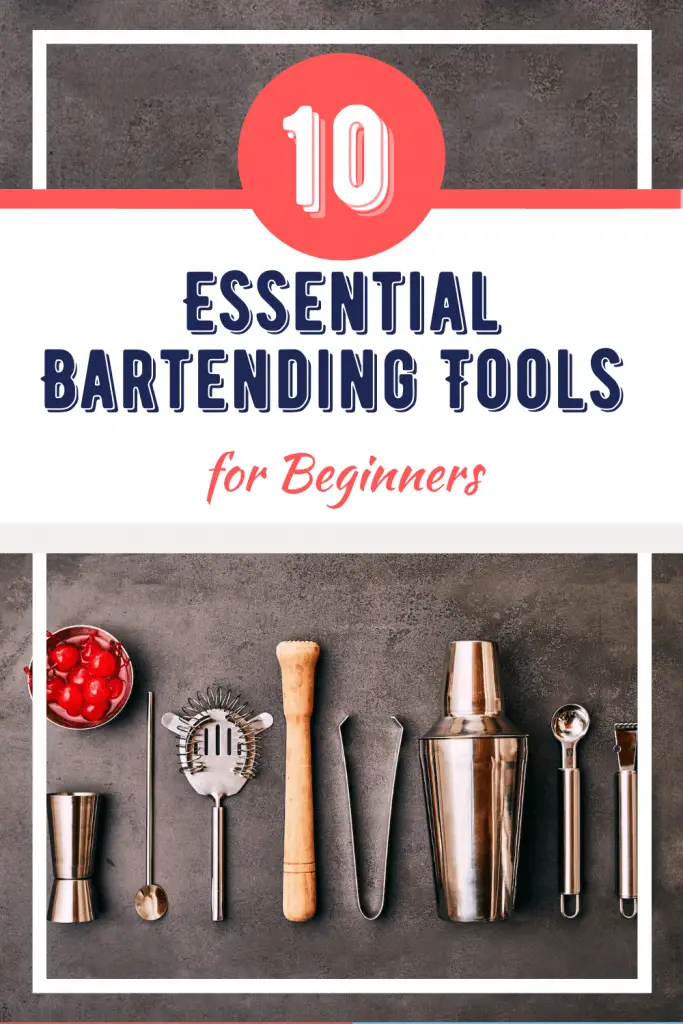 Top 10 essential bartending tools for beginners.