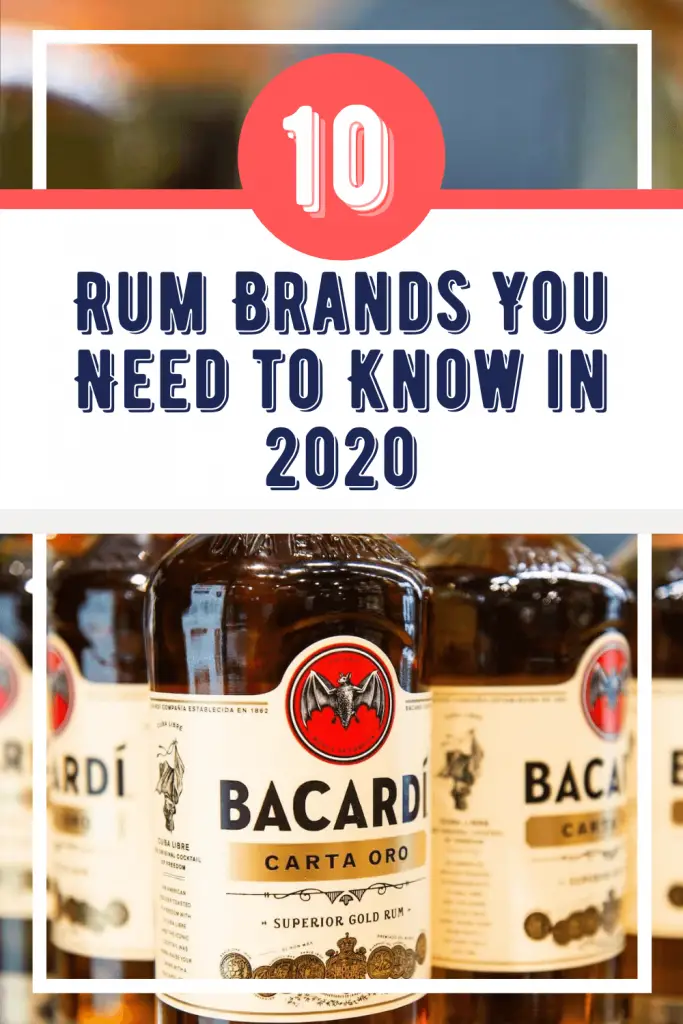 Top 10 rum brands you need to know in 2020.