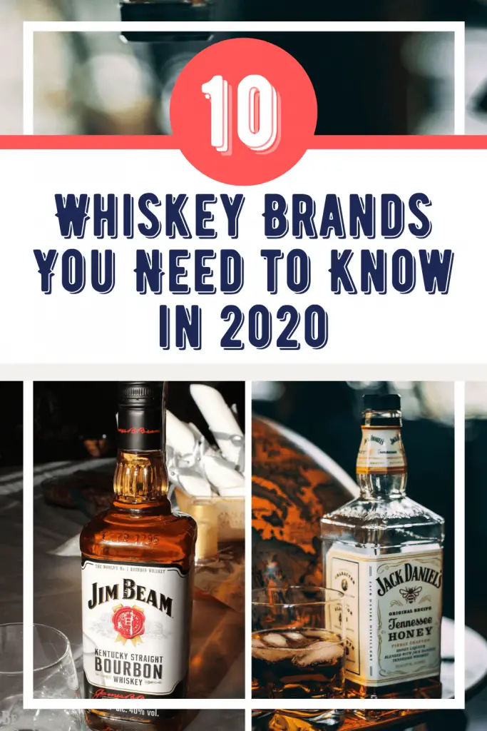 Top 10 whiskey brands you need to know in 2020.