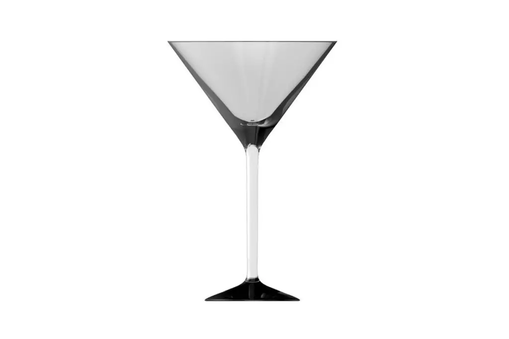 Anatomy of a martini glass