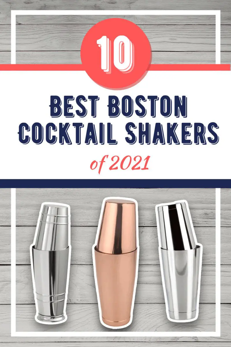 Best boston cocktail shakers - pinterest image.