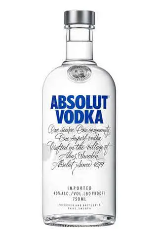 Absolute vodka 750ml