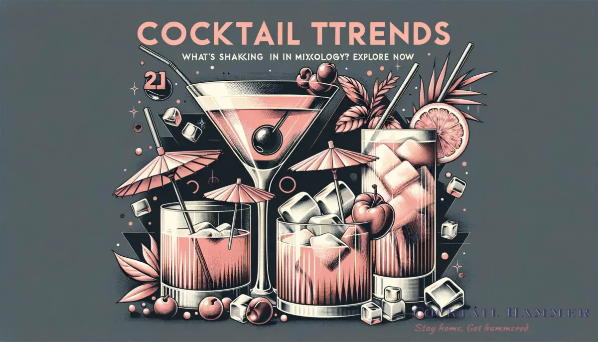 Featured image for a blog post called cocktail trends 2023 whats shaking in mixology explore now.