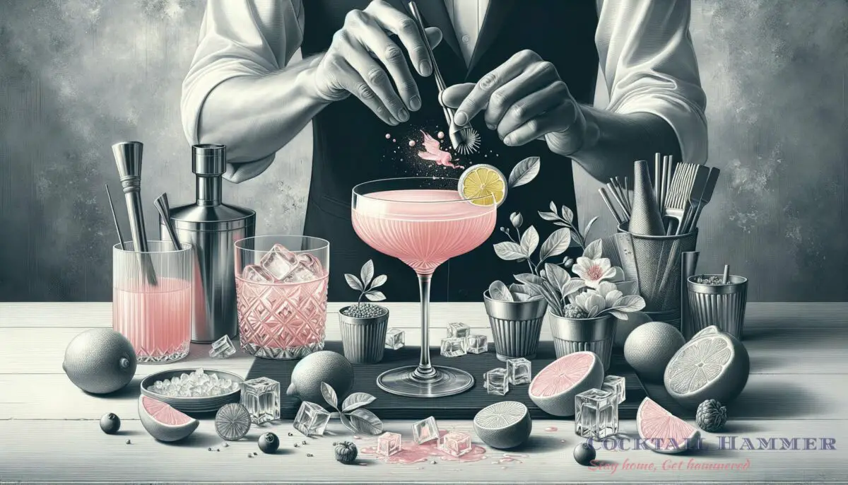 Featured image for a blog post called garnishing cocktails how does it enhance your drinks expert tips inside.