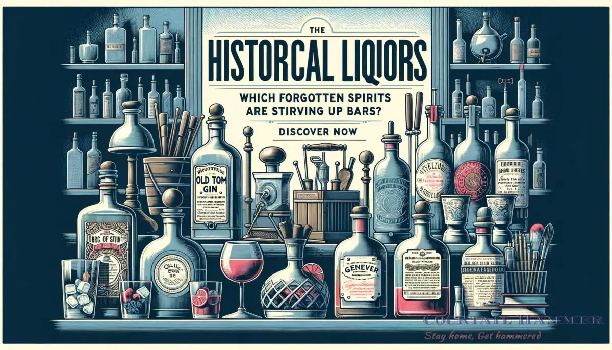 Featured image for a blog post called historical liquors which forgotten spirits are stirring up bars discover now.