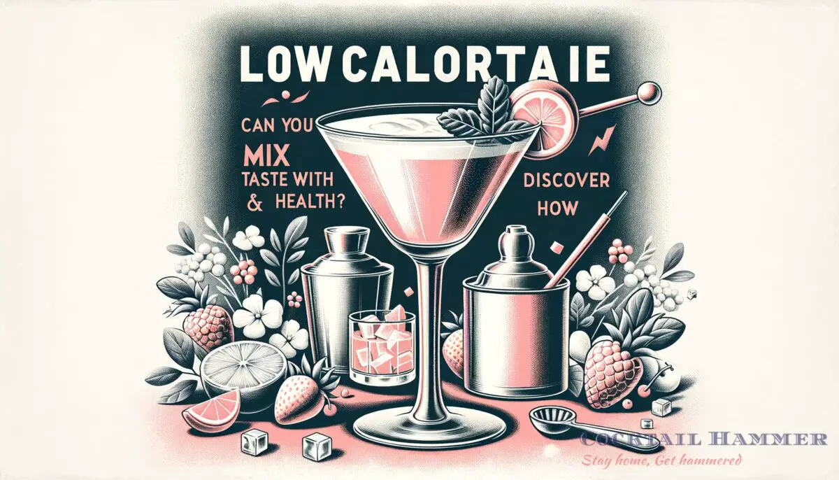 Featured image for a blog post called low calorie cocktails can you mix taste with health discover how.