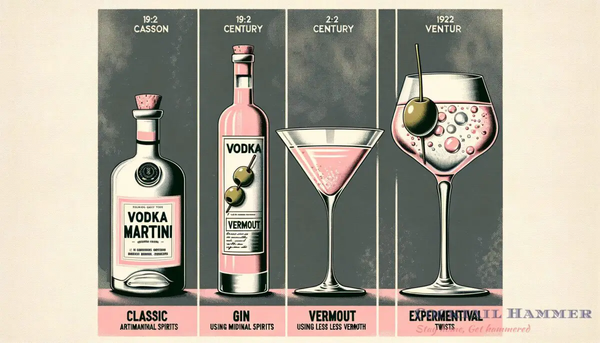 Featured image for a blog post called martini evolution how has it changed explore cocktail history.