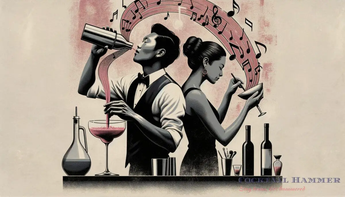Featured image for a blog post called mixology and music how do tunes influence cocktail crafting explore the secrets.