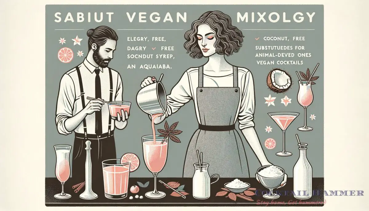 Featured image for a blog post called vegan cocktail recipes how can you make them mix with confidence.