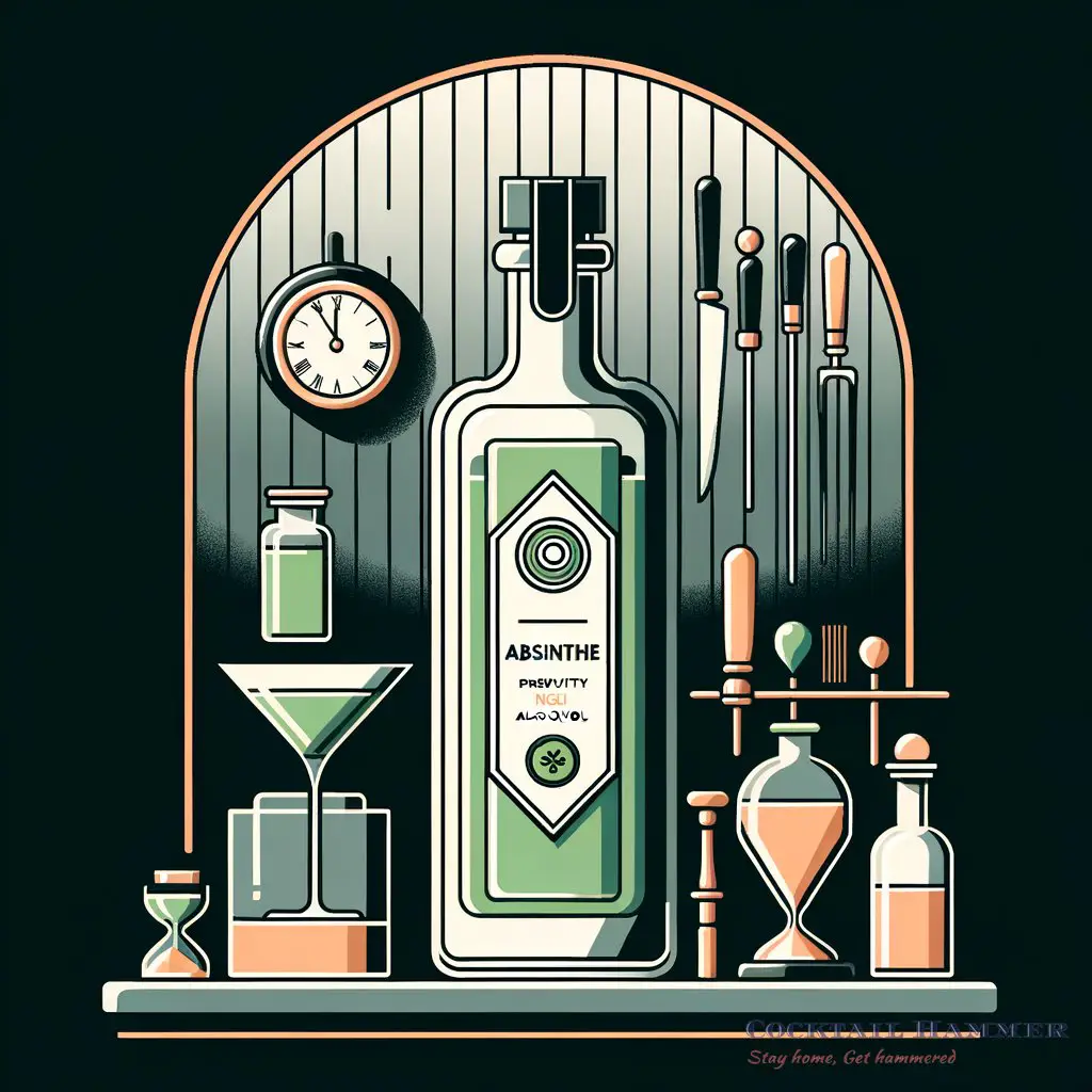 Supplemental image for a blog post called 'absinthe shelf life: does this spirit really deteriorate with age? '.