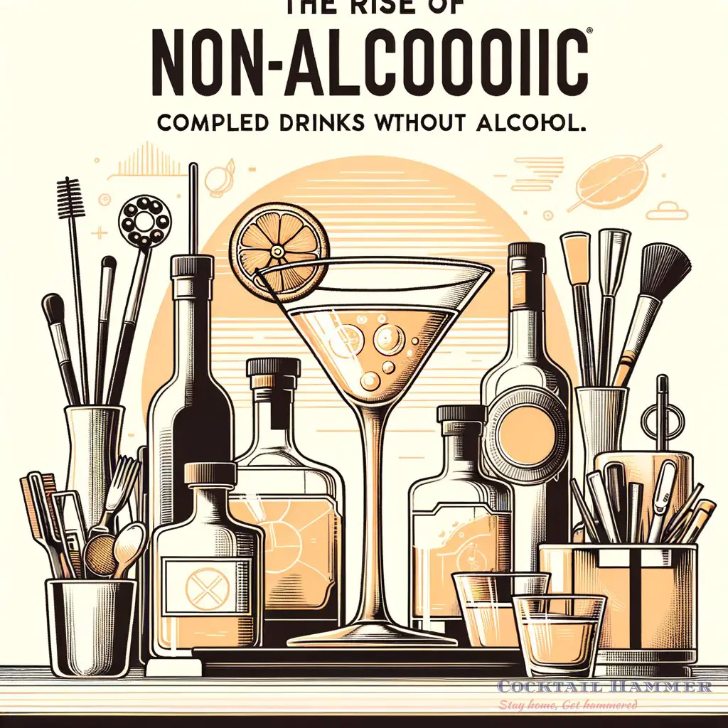 Supplemental image for a blog post called 'non-alcoholic spirits: what's the appeal? Explore the trend'.
